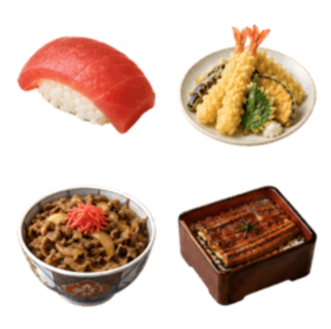 毎日使えるグルメ絵文字 居酒屋と和食