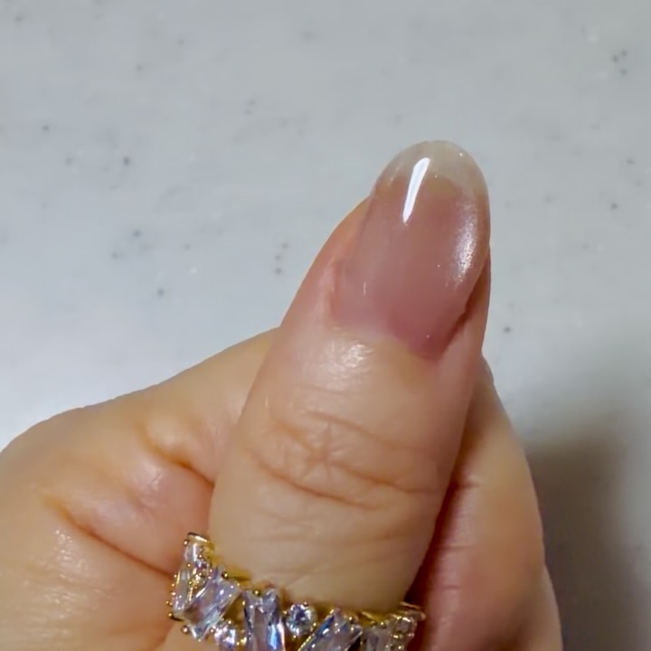 XEIJAYI GLASS BEADS CAT'S EYE 02 アプリコット